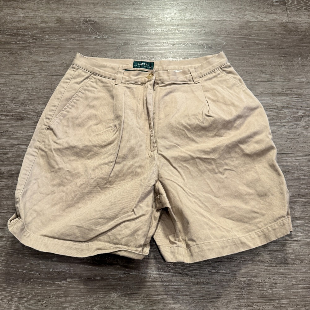 Lauren Ralph Lauren Beige Women's Shorts